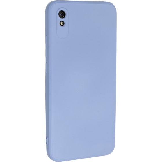Bodycell Square Liquid Silicon Case Xiaomi Redmi 9A/9AT/9i Light Blue - (04-00755)