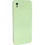 Bodycell Square Liquid Silicon Case Xiaomi Redmi 9A/9AT/9i Light Green - (04-00756)