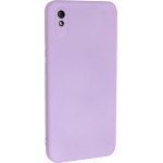 Bodycell Square Liquid Silicon Case Xiaomi Redmi 9A/9AT/9i Light Violet - (04-00754)