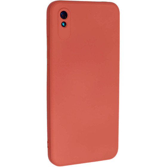 Bodycell Square Liquid Silicon Case Xiaomi Redmi 9A/9AT/9i Red - (04-00954)