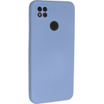Bodycell Square Liquid Silicon Case Xiaomi Redmi 9C Light Blue - (04-00758)