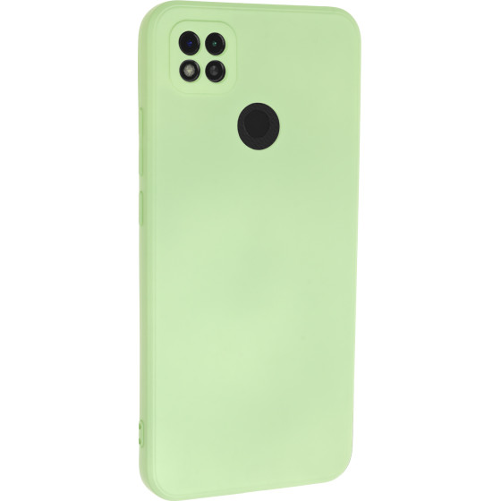 Bodycell Square Liquid Silicon Case Xiaomi Redmi 9C Light Green - (04-00759)
