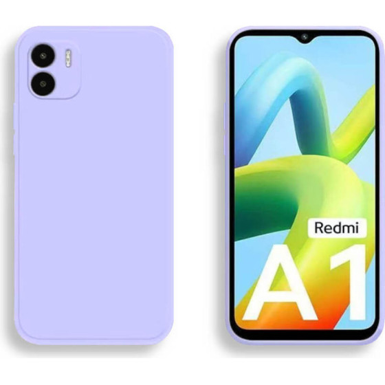 Bodycell Square Liquid Silicon Case Xiaomi Redmi A1/A2 Light Blue - (BS-00045)