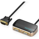 Vention 1 In 2 Out Vga Splitter 1M Black - (DBABF)