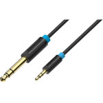 Vention 3.5mm Male To 6.5mm Male Audio Cable 2M Black - (BABBH)