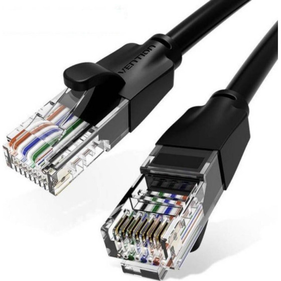 Vention Cat.6 Utp Patch Cable 35M Black - (IBEBU)