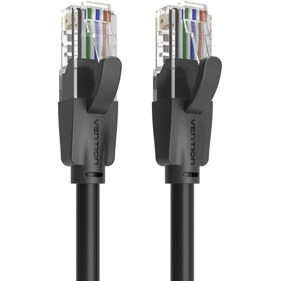 Vention Cat.6 Utp Patch Ethernet Cable 10M Black - (IBEBL)