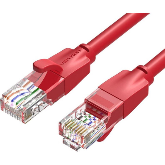Vention Cat.6 Utp Patch Ethernet Cable 2M Red - (IBERH)