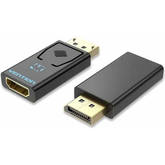 Vention Displayport Male To Hdmi Female Adapter Black - (HBMB0)