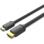 Vention Mini Hdmi To Hdmi 4K Hd Cable 2M Black - (AGHBH)