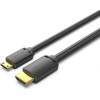 Vention Mini Hdmi To Hdmi 4K Hd Cable 3M Black - (AGHBI)