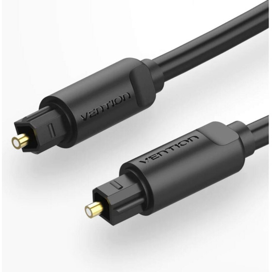 Vention Optical Fiber Audio Cable 2M Black - (BAEBH)