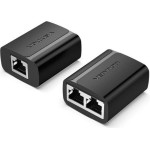 Vention RJ45 Splitter Adapter Black Pvc Type - (IPTB0)