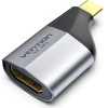Vention Type-C To Hdmi Adapter Gray Aluminum Alloy Type - (TCDH0)