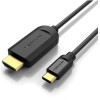 Vention Type-C To Hdmi Cable 1.5M Black - (CGUBG)