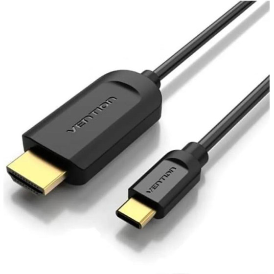 Vention Type-C To Hdmi Cable 1.5M Black - (CGUBG)