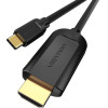 Vention Type-C To Hdmi Cable 2M Black - (CGUBH)