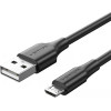 Vention Usb 2.0 A Male To Micro B Male 2A Cable 3M Black - (CTIBI)