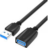 Vention Usb 3.0 Extension Cable 2M Black - (VAS-A45-B200)