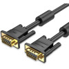 Vention Vga (3+6) Male To Male Cable With Ferrite Cores 3M Black - (DAEBI)