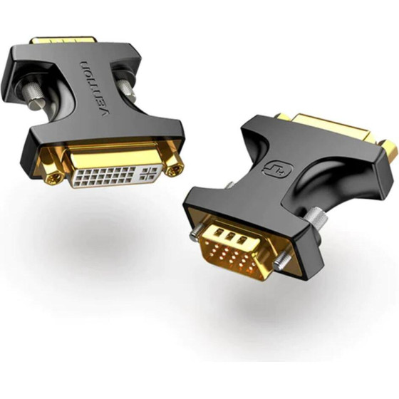 Vention Vga Male To Dvi Female Adapter Black - (DDDB0)