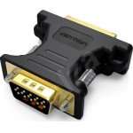 Vention Vga Male To Female Adapter Black - (DDFB0)