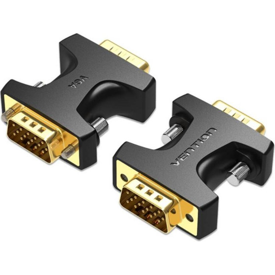 Vention Vga Male To Male Adapter Black - (DDEB0)