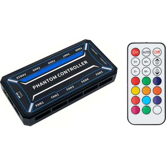 Powertech Rgb Fan Controller �� �������� �����������, 10 Connectors - (PCF01-5C)
