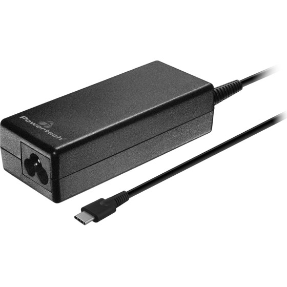 Powertech ��������� Laptop USB-C Pd 3.0, universal, 65W, ������ - (PT-1319)