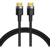 Baseus Cafule 4KHdmi Male To 4KHdmi Male Adapter Cable 2m Black - (CADKLF-F01)