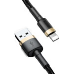 Baseus Cafule Braided Usb To Lightning Cable �����/����� 2m - (CALKLF-CV1)