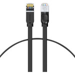 Baseus Cat 6 Utp Ethernet Rj45 Cable Flat 0,5m Black - (PCWL-A01)