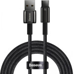 Baseus Tungsten Gold Cable Usb To USB-C, 100W, 1m (black) - (CAWJ000001)