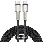 Baseus USB-C Cable For Lightning Cafule, PD, 20W, 2m (black) - (CATLJK-B01)