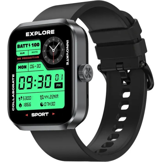 Zeblaze Smartwatch Beyond 3 Plus, Heart rate, 1.78'' AMOLED, GPS, 3 ATM, ����� - (BEYOND3PLUS-BK)