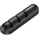Vention 3-Ports Desktop Cable Manager Black 2 Pack - (KBTB0-2)