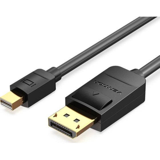 Vention Mini Displayport To Displayport Cable 3M Black - (HAABI)
