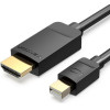 Vention Mini Displayport To Hdmi Cable 1.5M Black - (HABBG)