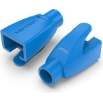 Vention RJ45 Strain Relief Boots Blue Pvc Type 100-Pack - (IODL0-100)