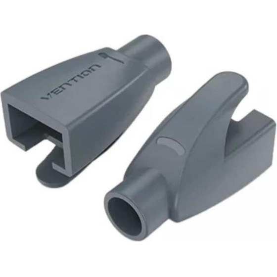 Vention RJ45 Strain Relief Boots Gray Pvc Type 100-Pack - (IODH0-100)
