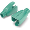 Vention RJ45 Strain Relief Boots Green Pvc Type 100-Pack - (IODG0-100)
