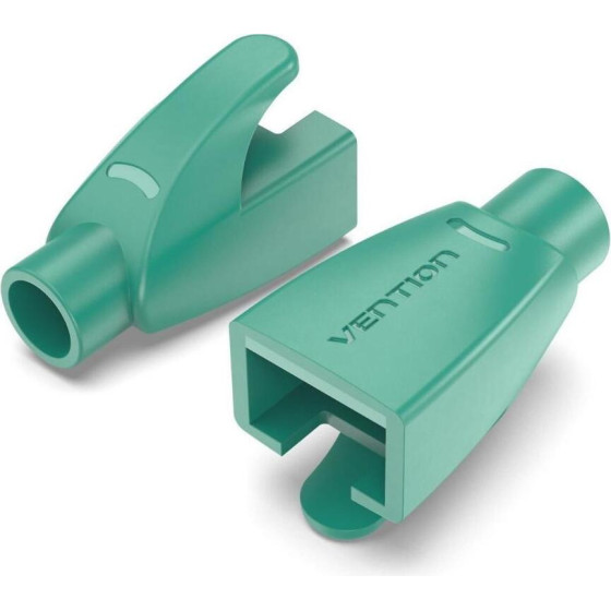 Vention RJ45 Strain Relief Boots Green Pvc Type 50-Pack - (IODG0-50)