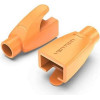 Vention RJ45 Strain Relief Boots Orange Pvc Type 50-Pack - (IODO0-50)