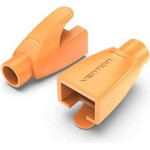 Vention RJ45 Strain Relief Boots Orange Pvc Type 50-Pack - (IODO0-50)