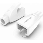 Vention RJ45 Strain Relief Boots White Pvc Type 50-Pack - (IODW0-50)