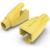 Vention RJ45 Strain Relief Boots Yellow Pvc Type 50-Pack - (IODY0-50)