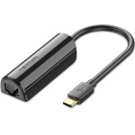 Vention Type-C To Ethernet Adapter 0.15M Black - (CFABB)