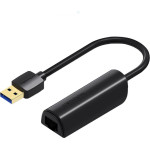 Vention Usb 3.0 To Gigabit Ethernet Adapter Abs Type Black 0.15M - (CEHBB)