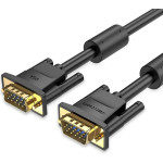 Vention Vga (3+6) Male To Male Cable With Ferrite Cores 10M Black - (DAEBL)