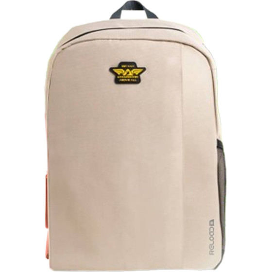 Armaggeddon 15.6 Laptop Eco Backpack GREY-Beige - (RELOAD7-GB)